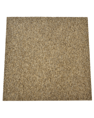 IY Carpet Tile Squares Beige & Brown Tweed