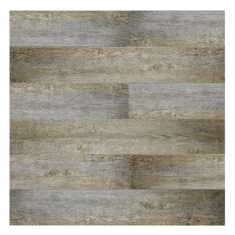Achim Home Furnishings RW3.2SSP06 River Walk Vinyl Floating Planks, 6 Planks, Silver Spruce
