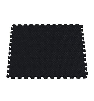 Norsk Stor NSMPRD6BLK Raised Diamond Multi Purpose PVC Flooring, Black, 6 Pack