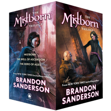 Mistborn Trilogy by Brandon Sanderson 