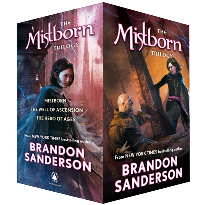 Mistborn Trilogy by Brandon Sanderson 