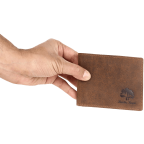 Leather Trifold Wallets for Men 
