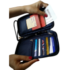 Passport Holder & Travel Document  Organizer by Roomi 