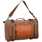 Witzman Men's Retro Canvas Travel Duffel Bag
