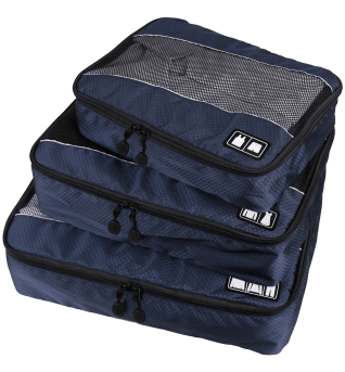 3 Piece Travel Packing Cubes 