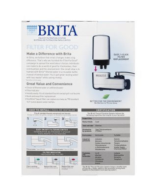 Brita On Tap Faucet Water Filter System