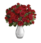 Bouquet with Red Roses