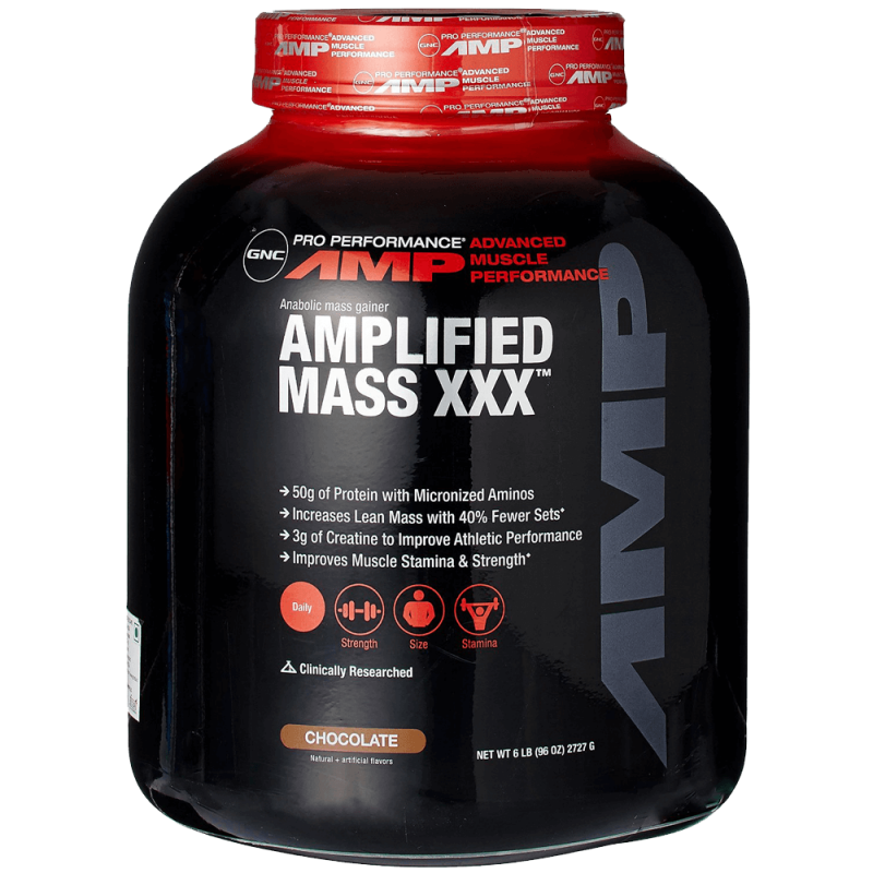 GNC Pro Performance AMP Amplified Mass XXX Weight Gainer