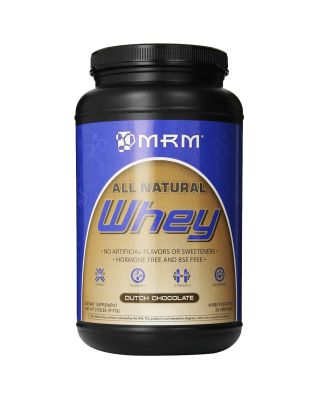 MRM 100% All Natural Whey Dutch Chocolate 2.02 Pounds 
