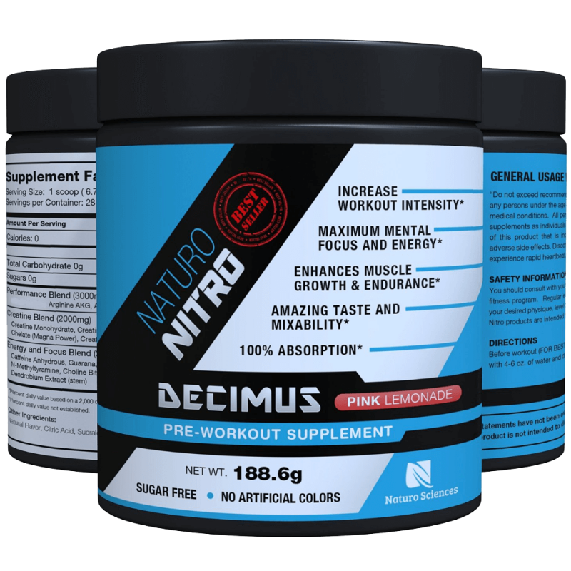 Naturo Nitro Pre Workout Decimus