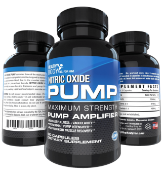 Nitric Oxide Pre Workout Booster for Accelerated Gains in Strength 