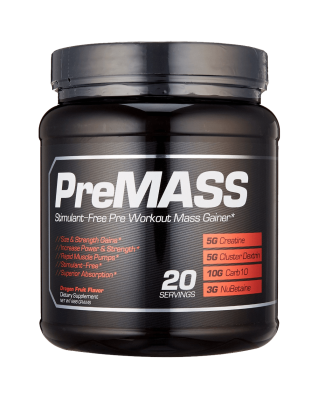 PREMASS Pre Workout Mass Gainer Stack