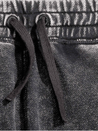 Denim-look joggers