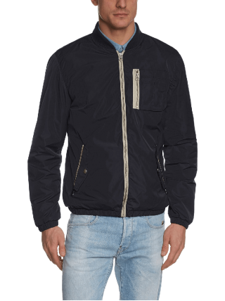 Jack and Jones Men's JJORCLOSE Baseball Camp Jacket