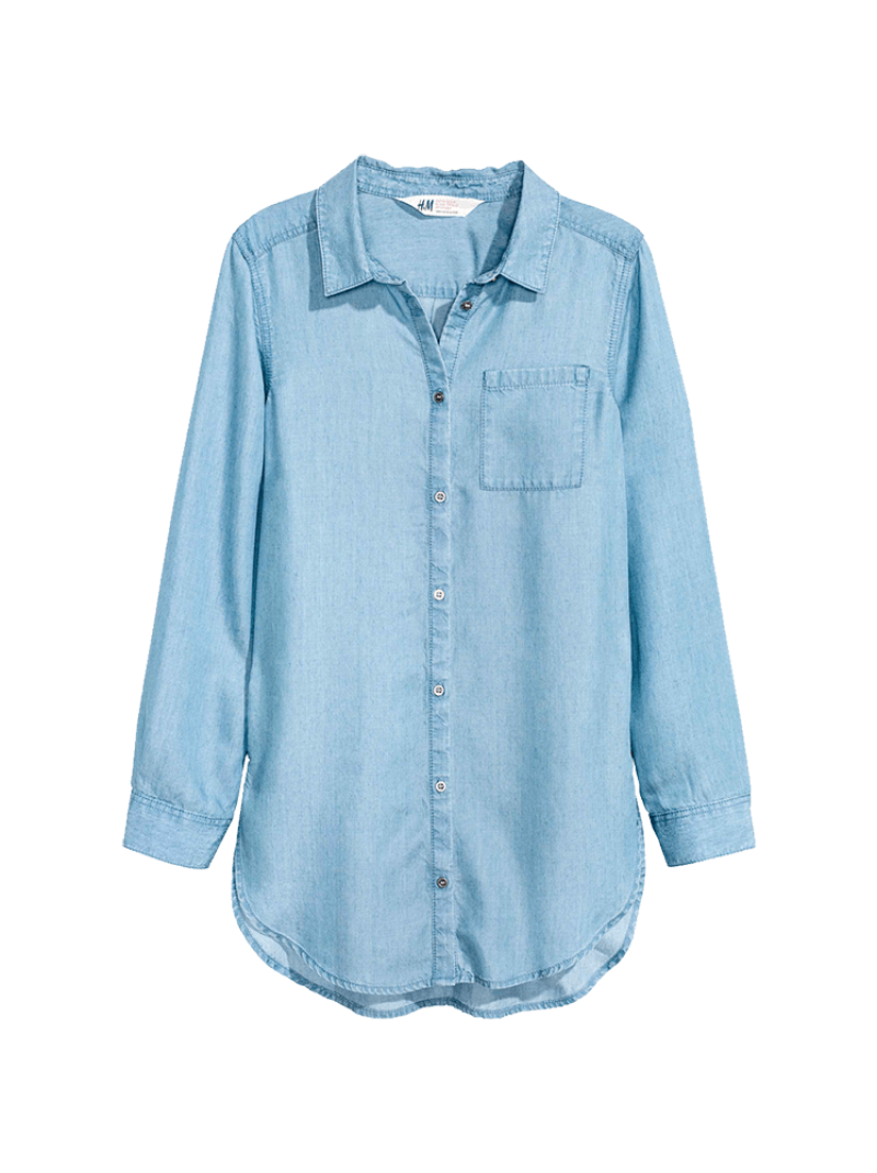 Lyocell denim shirt 