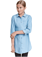Lyocell denim shirt 