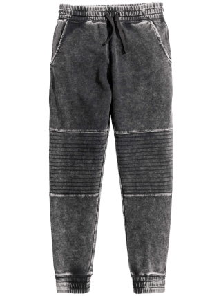 Denim-look joggers