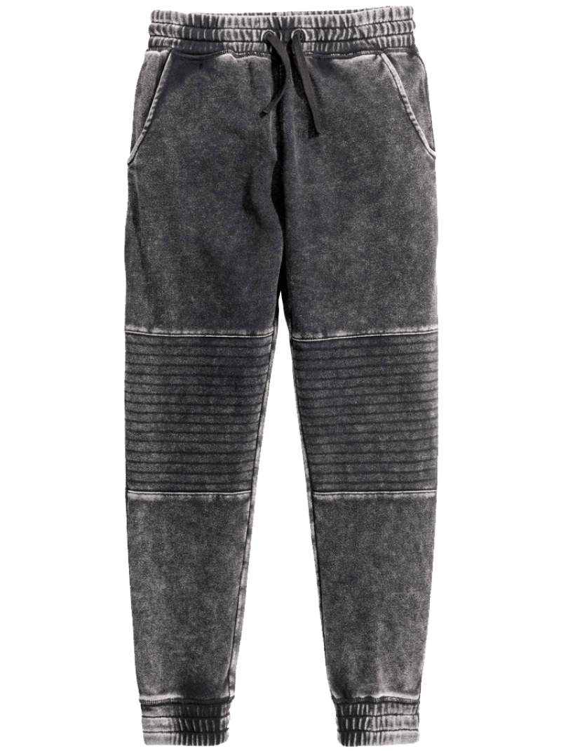 Denim-look joggers