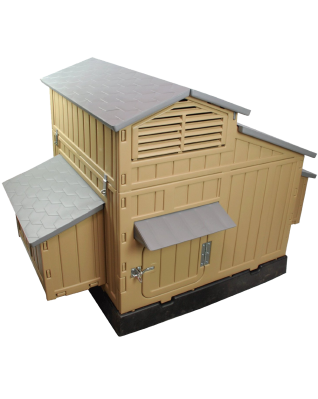 Snap Lock Large Chicken Backyard House