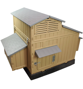 Snap Lock Large Chicken Backyard House