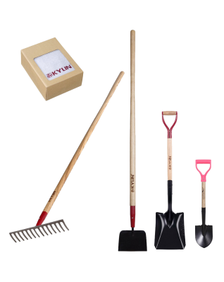Kylin Long-Handled Garden Tools Set