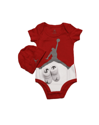 Air Jordan Baby Infant 3P Sets Bodysuit Layette Oneies