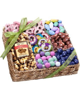 Spring Chocolate, Sweets and Treats Gift Basket