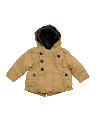 Boys 4 in 1 cozy sherpa hooded microfiber parka