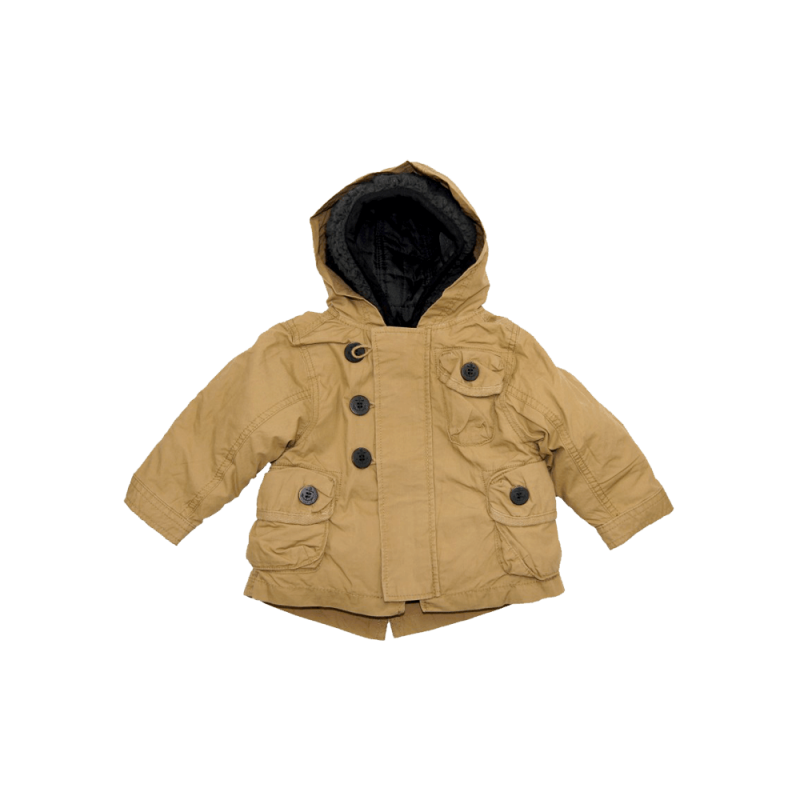 Boys 4 in 1 cozy sherpa hooded microfiber parka