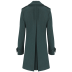 Hudson box pleat coat