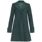 Hudson box pleat coat
