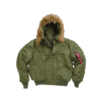 Alpha n-2b short waist parka