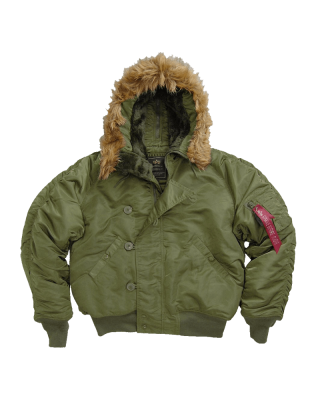 Alpha n-2b short waist parka