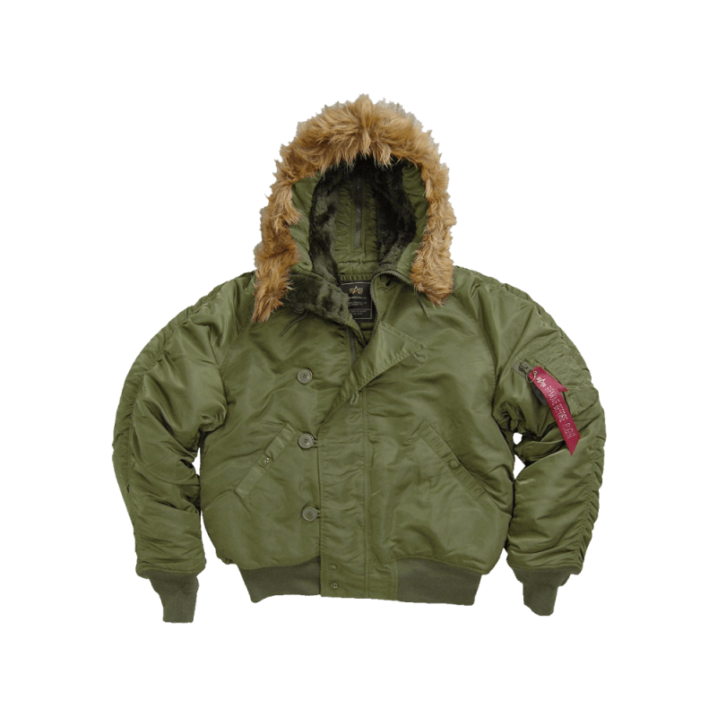 Alpha n-2b short waist parka