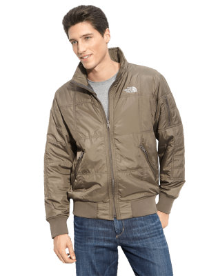 The north face boss quilted bomber jacket