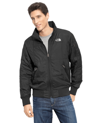The north face boss quilted bomber jacket