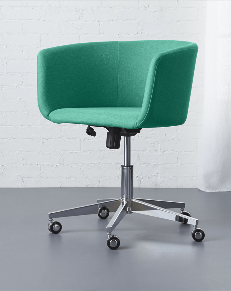 Coup Teal Office Chair