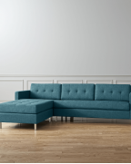 Ditto Ii Peacock Sectional Sofa