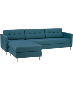 Ditto Ii Peacock Sectional Sofa