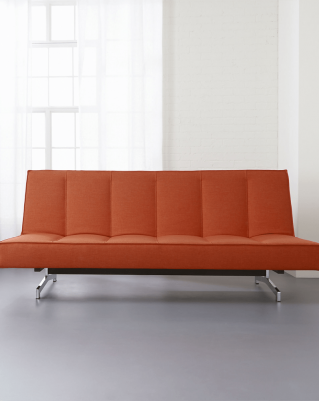 Flex Orange Sleeper Sofa