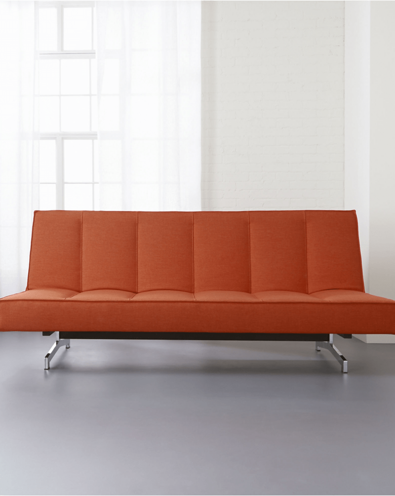 Flex Orange Sleeper Sofa