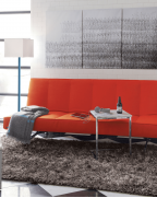 Flex Orange Sleeper Sofa