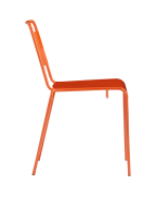 Lucinda Orange Stacking Chair