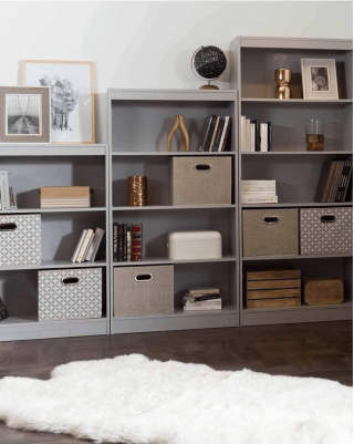 South Shore Smart Basics 5 Shelf Bookcase, Multiple Finishes
