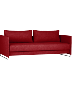 Tandom Red Sleeper Sofa