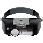 SE MH1047L Illuminated Multipower LED Binohead Magnifier 