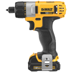 DEWALT DCK210S2 12-Volt Max Screwdriver-Impact Driver Combo Kit 