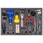 LGI Premium Watch Repair Kit with Reusable Aluminum Box 