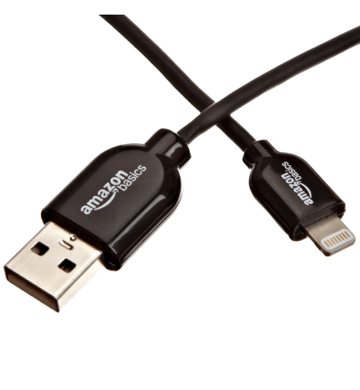 AmazonBasics Apple Certified Lightning to USB Cable