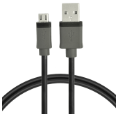 Mediabridge USB 2.0 - Micro-USB to USB Cable (6 Feet) - High-Speed A Male to Micro B 